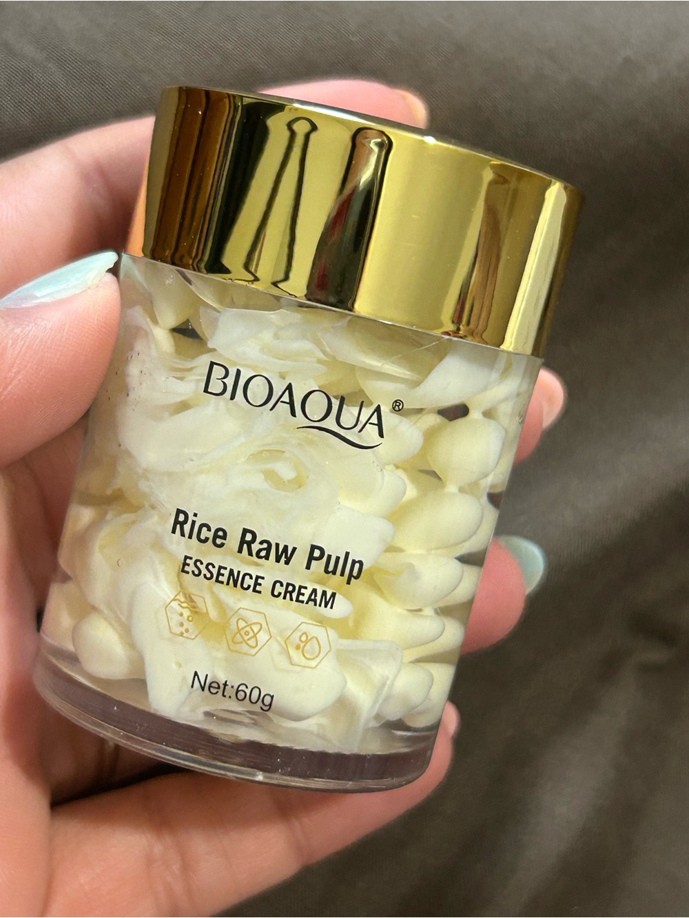 Bioaqua Rice Raw Pulp Essence Cream - Picture 4 of 7